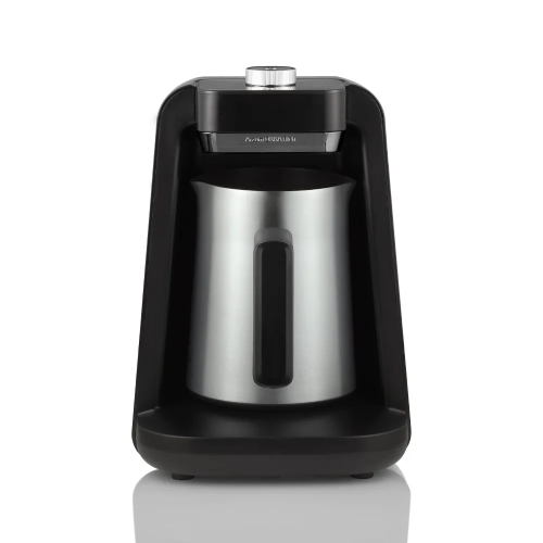 Arzum OKKA Rich Spin Pro Turkish Coffee Maker - Silver - OK0026K - 700W