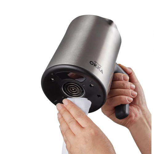 Arzum OKKA Rich Spin Pro Turkish Coffee Maker - Silver - OK0026K - 700W