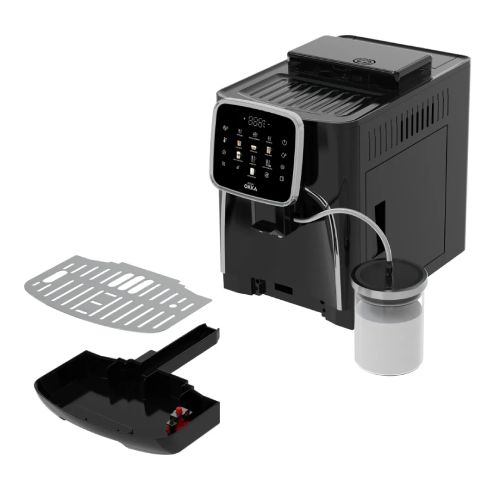 Arzum OKKA Pro M Fully Automatic Espresso Machine Silver/Black - Model OK0028-05