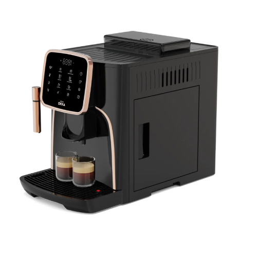Arzum OKKA Pro Fully Automatic Espresso Machine - Black and copper - Model OK0030-04