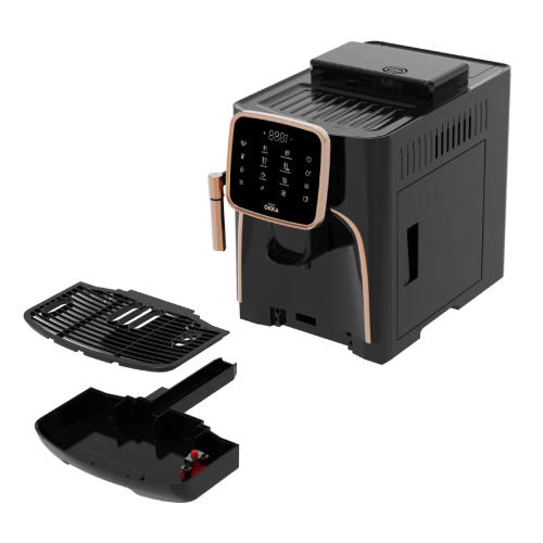 Arzum OKKA Pro Fully Automatic Espresso Machine - Black and copper - Model OK0030-04