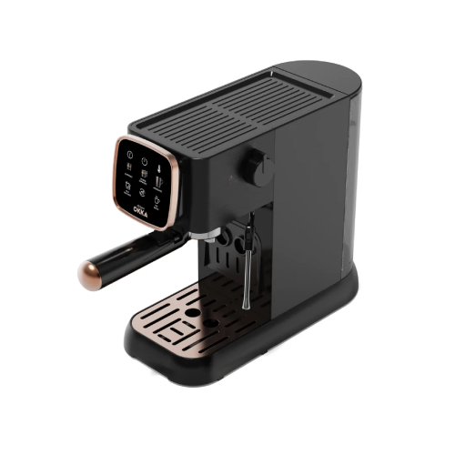 Arzum OKKA Solo Semi-Automatic Espresso Machine - Black and Copper - Model OK0034-0400