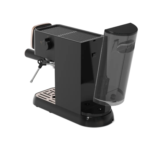 Arzum OKKA Solo Semi-Automatic Espresso Machine - Black and Copper - Model OK0034-0400