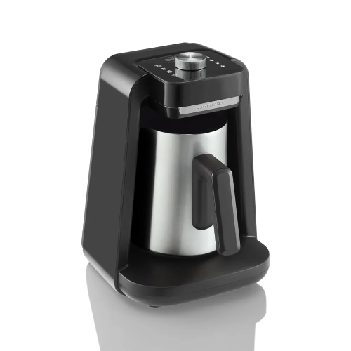 Arzum OKKA Rich Spin Pro Turkish Coffee Maker - Silver - OK0026K - 700W