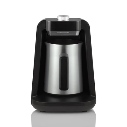 Arzum OKKA Rich Spin Pro Turkish Coffee Maker - Silver - OK0026K - 700W