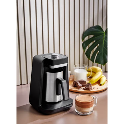 Arzum OKKA Rich Spin Pro Turkish Coffee Maker - Silver - OK0026K - 700W