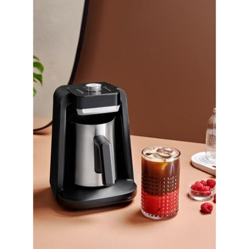 Arzum OKKA Rich Spin Pro Turkish Coffee Maker - Silver - OK0026K - 700W