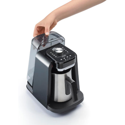 Arzum OKKA Rich Spin Pro Turkish Coffee Maker - Silver - OK0026K - 700W