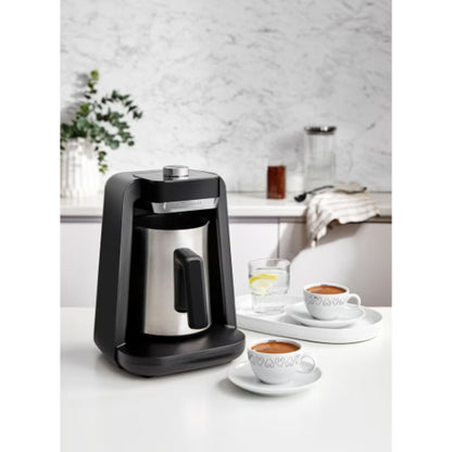 Arzum OKKA Rich Spin Pro Turkish Coffee Maker - Silver - OK0026K - 700W
